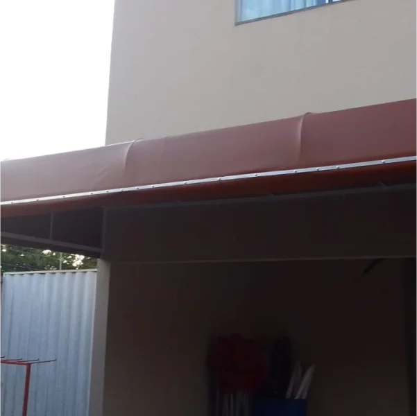 Toldo fixo de lona